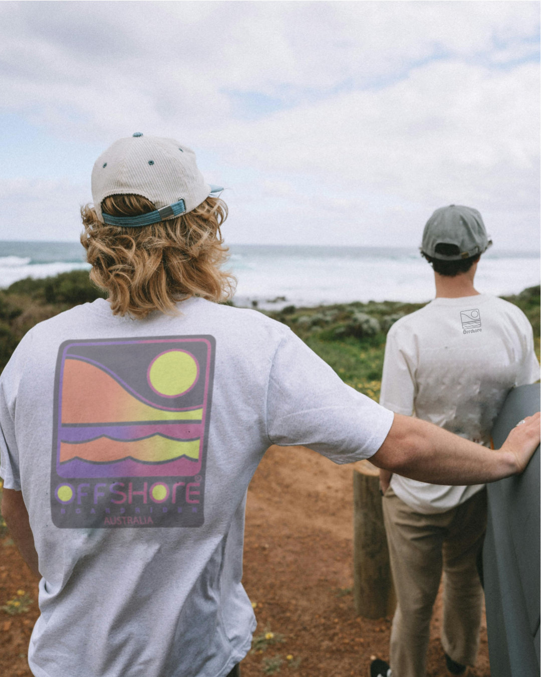 Surfers checking out the day